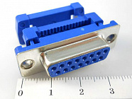 DI-15F розетка на шлейф,  , Китай