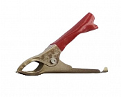 Крокодил 8-0035  5A, зажим с изоляцией, красный (тип1: 60мм), Китай