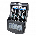 Зарядное устройство Robiton MasterCharger  PRO с дисплеем, для  Ni-Cd, Ni-MH и Li-ion акк., Robiton