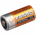 Батарейка LiBAT CR123A/S,  3В /1500 мАч  / CR123A/ литиевая, Fanso