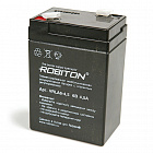 Аккумулятор  VRLA6-4.5 6В 4.5Ач, 6В. / 4,5Ач. / Кислотн. / 70*47*101мм, Robiton