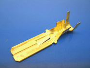 Контакт штыревой 1/02506-03, под гнездо на 6.3мм, В колодку, сечение провода 2.5...4,0мм2, Россия