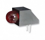 L-1503CB/1ID, 5мм с держателем/красный/625нм/8-30мкд/60°, Kingbright