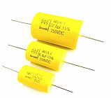 MKTA-E-250-2.2мкФ   ±5%, полиэфирный,  -40 +85°С, 12.5*25mm, Bevenbi