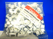 Скоба12 мм плоская (100 шт), Сигнал