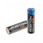Аккумулятор R6 NiMh 1.2V 2500mAh  ROBITON, 1.2В/2500мАч/ 'АА/НR6'/ без эффекта памяти/ BL2    , Robiton