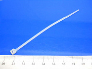 Стяжка 100мм  ALT-102S  (1шт), белая, AVC