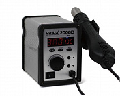 ПАЯЛЬНАЯ СТАНЦИЯ YIHUA YH 2008D (термофен), 650Вт, температура 100-450°C (+/-2°C), YIHUA