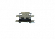 microUSB 5BF (L-KLS1-4240-B-R) розетка, /в разрез платы/, KLS