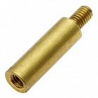 Стойка PCSN-15 кругл., 15mm, М3, латунь, Китай