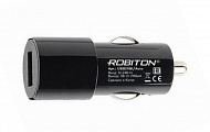 Зарядное устройство Robiton USB2100/Auto, Стабилиз. / с USB вых.: 5В. 2,1А. / зар. от автом.прикуривателя, Robiton