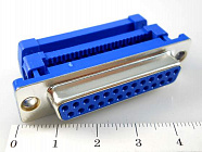 DI-25F  розетка на шлейф,  , Китай