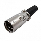 CANNON (XLR) 3M TD-396 вилка кабельная, 3 контакта  , Китай