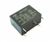 РЕЛЕ HF33F/024-ZS3, [=24В][1гр.на перекл.][ 5А~250В/=30В][20.5*10.2*15.3 мм], HONGFA