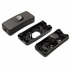Переключатель на провод KCD5-303 on-off, для бра, черный, 250В /2А/ IP20, RUICHI