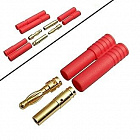 Разъем 4.0 Red jacket type banana,  , Китай