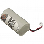 Батарейка LiBAT [D] ER34615H-LD/-EHR-02, 3.6В / 20Ач/ 34.2*34.2*61.5мм/ провода+разъем, Fanso