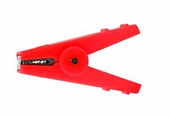 Крокодил   AG-250, 50А 80мм зажим с изоляцией RED,  50A, Dragon City