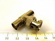 Переходник BNC штекер - 2*BNC гнездо (BNC-T),  до 4 ГГц, -55 ...+155 °С, Китай