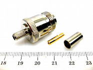 N гнездо (N-C58J) на RG-58, обжим,  , Китай