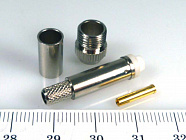 FME гнездо (FME-C59J) на  RG59, обжим,  , Китай