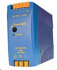 Блок питания AC/DC DRA60-24,  [=24В. 2,5А.] [60Вт.] [На DIN рейку] [90*80*40мм.], MW
