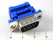 DI-09M (DS1036-09MPU2PX-YT) вилка на шлейф, CONNFLY