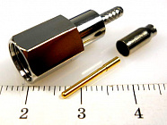 FME штекер (FME13) на RG174, обжим,  