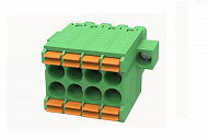 Зажим 15EDGKNHM-3.5-08P-14-00A(H) , разъемный клеммный блок, 8 контактов, Degson