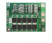 Плата защиты Li-Ion батареи BMS 3S 60A 12.6V (3S08), (Без функции сбалансированной зарядки) 41*55*3,4мм, Китай