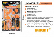 Набор инструментов JM-OP15 (13 в 1),  (ролики, медиаторы, открывалки), JAKEMY