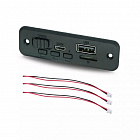 Модуль усилителя мощности JQ-D032BT,  2X3W, BT,MP3, SD 3.7V-5V, Китай