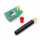 Приемо-передатчик NF905SE 433/868/915МГц с антенной, для Arduino, FSK GMSK, 2.7-3.3В, 32.1-19мм, Китай