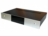Корпус для аудио AL4307 DAC silver, 430*70*308 , алюминий 1,5м, лицевая панель алюминий 8мм, Китай