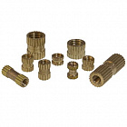 Втулка резьбовая закладная с отверстием М3, L=3мм, Китай