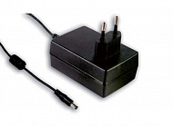 Блок питания AC/DC GST25E12-P1J,  [=12В. 2,08А.] [25Вт.] [пласт.корпус], MW