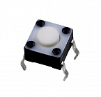 Микрокнопка 1825910-2, Кнопка тактовая h=4.3 мм SPST 24В 0,05А 100000 циклов, Tyco/TE