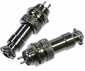 Разъем DS1110-01-2B6 розетка на кабель, вилка на блок, PIN 2, CONNFLY